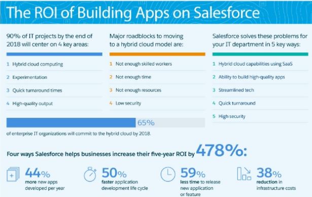 roi of building apps on salesforce